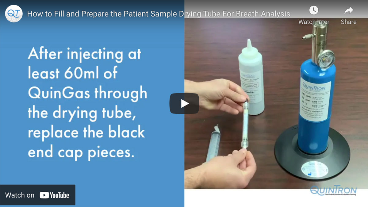 How To Fillprep Sample Drying Tube For Analysis Quintron 8928